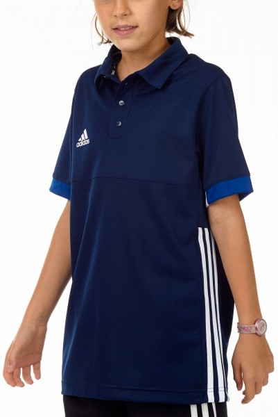 adidas T16 Team Polo Kids navy blau /weiß AJ5246