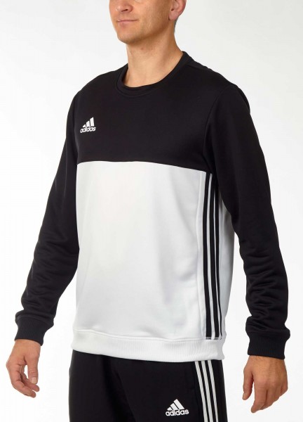 adidas T16 Team Sweater Männer schwarz / weiß AJ5418