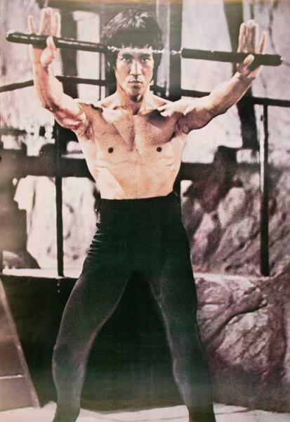 Poster Bruce Lee, Nunchaku