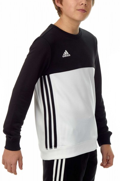 adidas T16 Team Sweater Kids schwarz / weiß AJ5265
