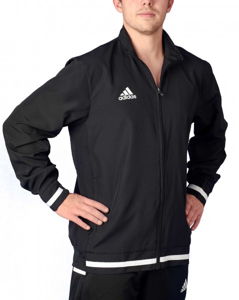 adidas T19 Woven Jacket Männer schwarz/weiß, DW6876