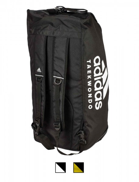 adidas 2in1 Bag &quot;Taekwondo&quot; black/white Nylon, adiACC052T
