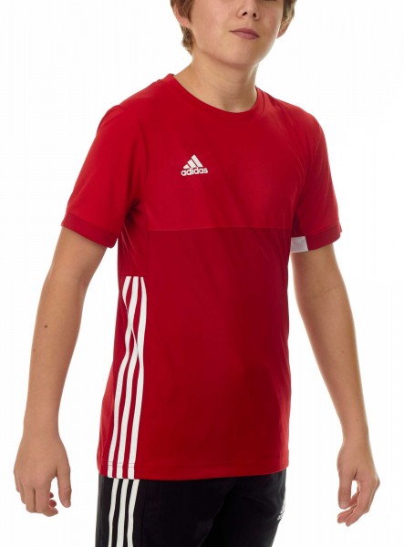 adidas T16 Clima Cool Tee Jungen power rot/scarlet rot AJ5434